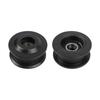 High Wear Resistance Lawn Mower Pulley Idler Belt Upgrade Set Constructed from Polyurethane for Extended Life 126-0316
