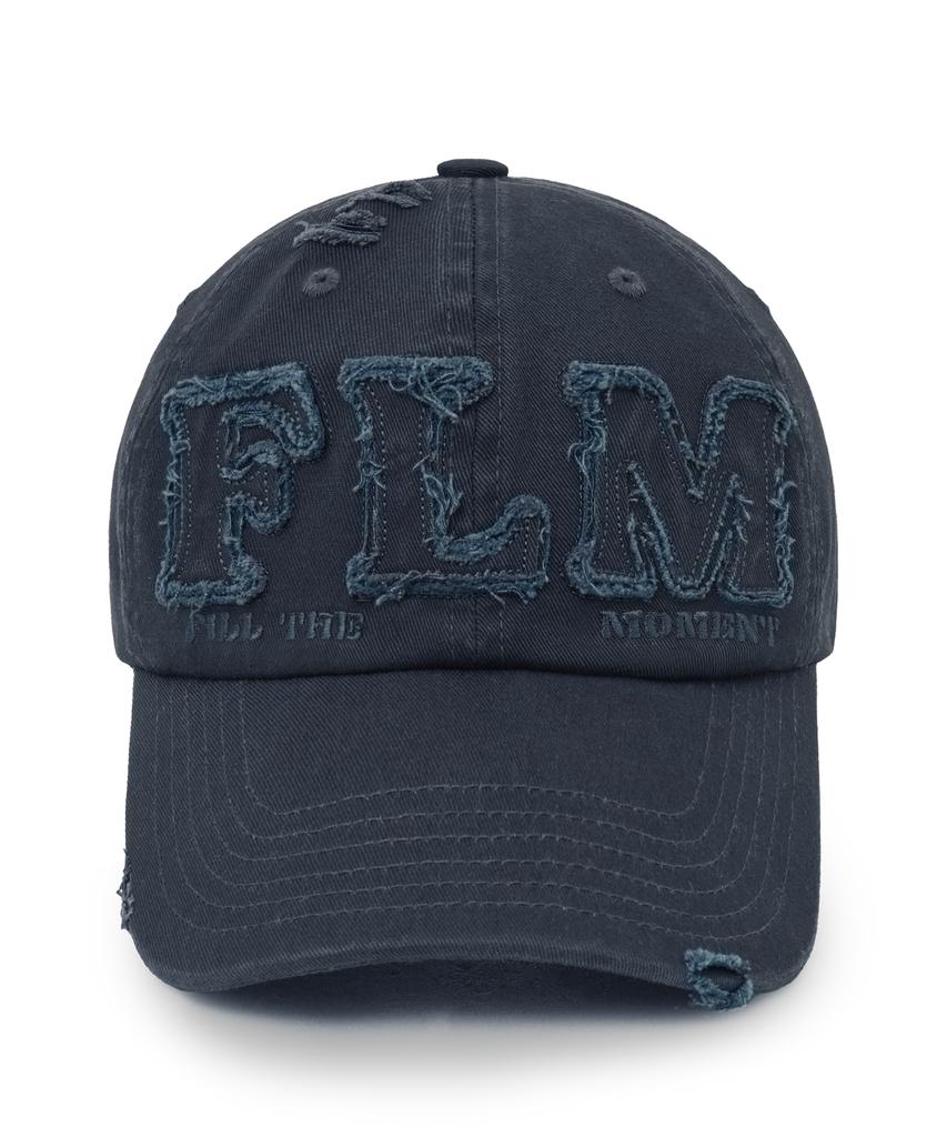 Кепка с аппликацией логотипа FILLUMINATE Flm - Темно-синяя