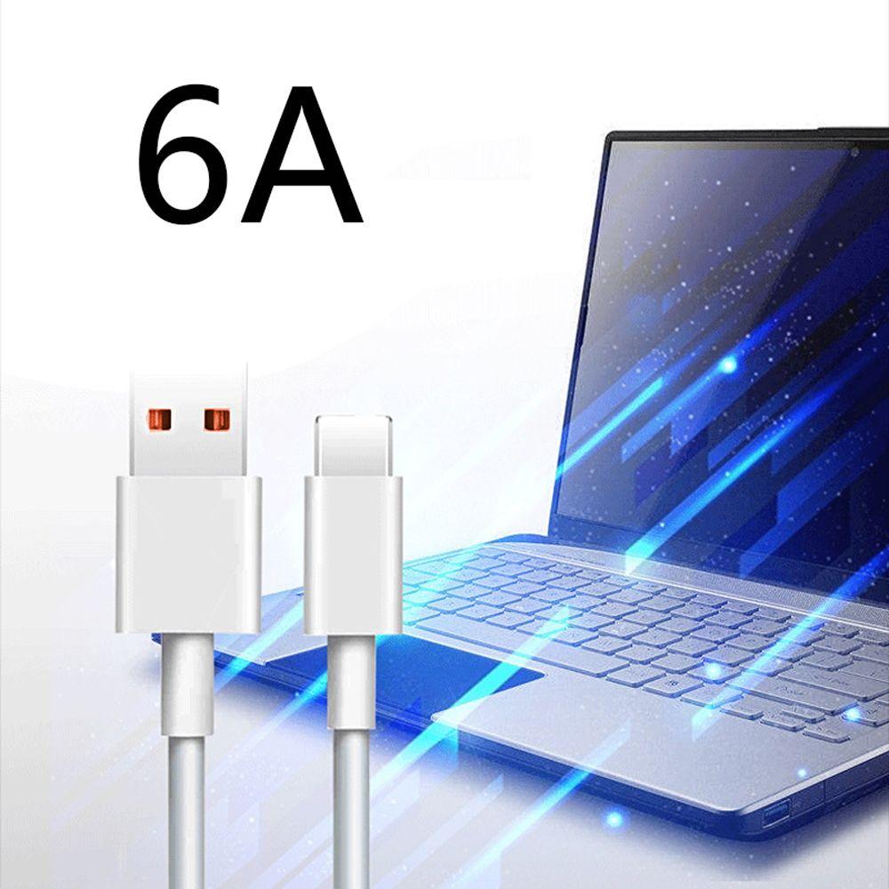 Mobile Phone Digital Cables Type C USB USB Type C Cable Sync Wire 6A Fast Charger Cable Data Cord