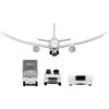 TAKARA TOMY "Tomica Gift 787 Airport Set ANA" Мини-машинка для мальчиков от 3 лет и старше. Соответствует стандартам безопасности игрушек и имеет сертификат ST Mark TOMICA