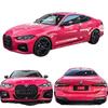 Car PET Film: Beetroot Purple, Glacier Blue, Piano White, Glossy Black - Full Vehicle Color Change Wrap.