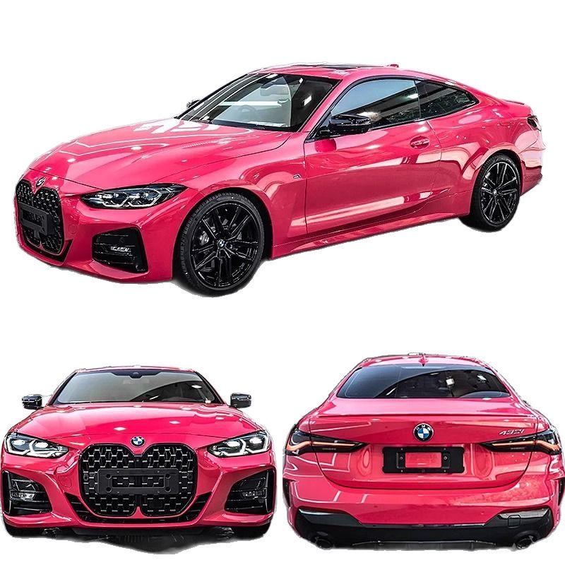 Car PET Film: Beetroot Purple, Glacier Blue, Piano White, Glossy Black - Full Vehicle Color Change Wrap.