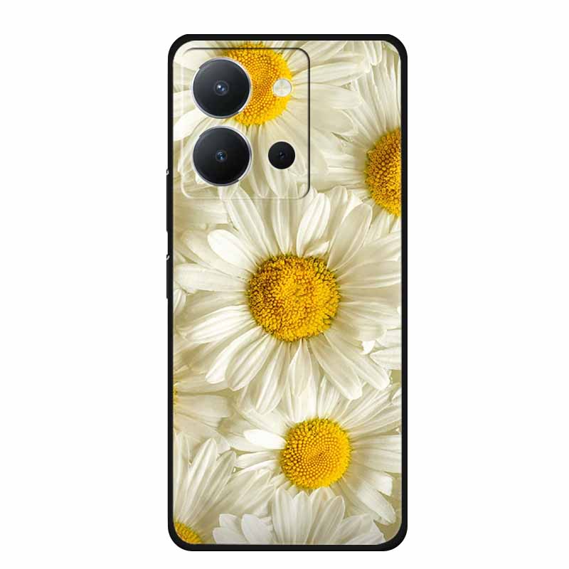 Чехол для Vivo Y36 4G Животные ТПУ Мягкий чехол Силиконовые чехлы для телефона Для VivoY36 4G Русская версия Ударопрочный Защитный Волк Чехол