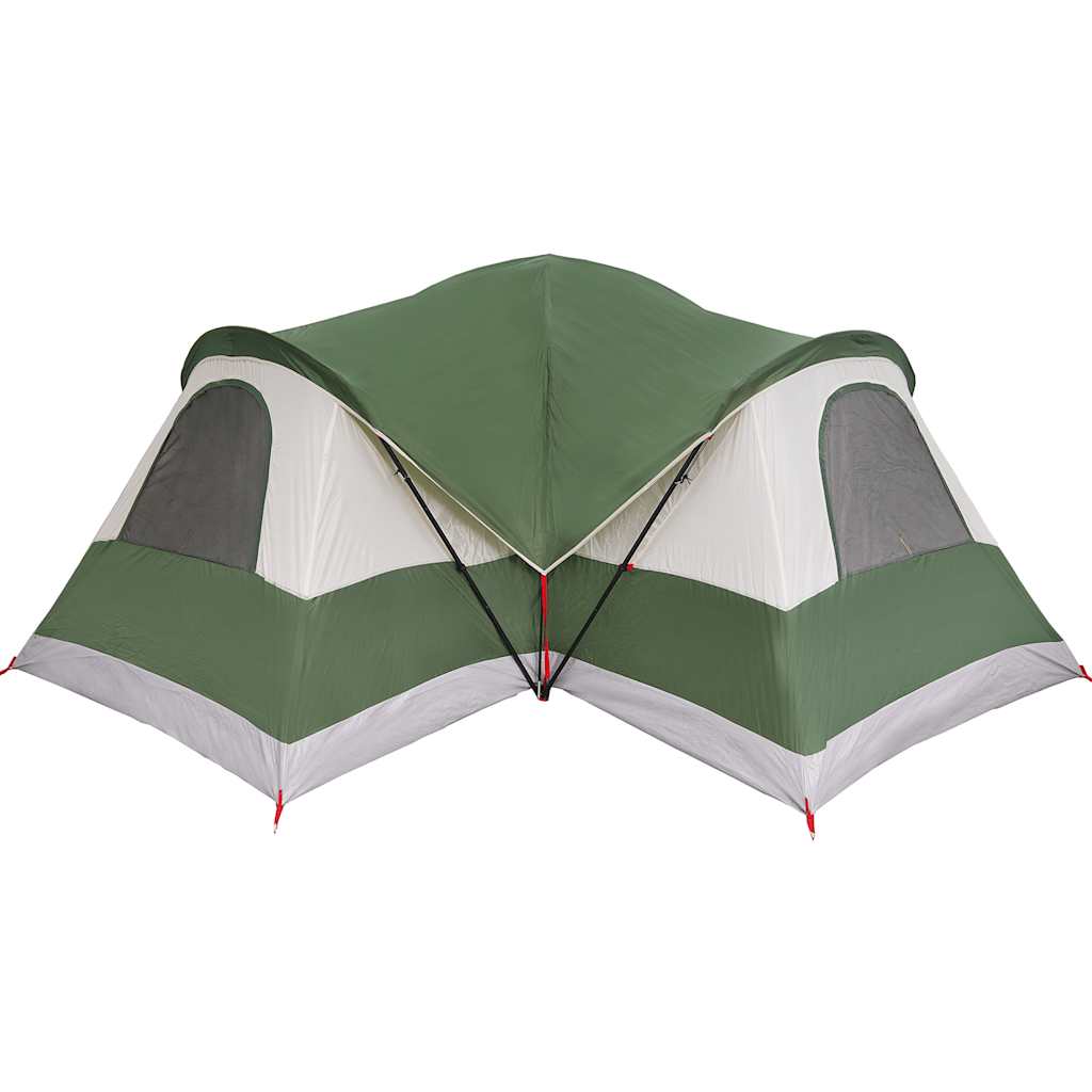 Tunnel Family Tent for 8 Persons Green Waterproof