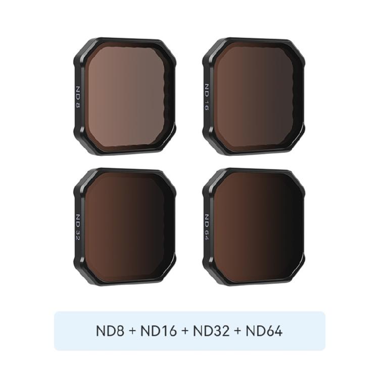 Нейтральные светофильтры ND8 ND64 для AcePro2, устойчивое к отпечаткам пальцев покрытие и ударопрочная конструкция для экстремальных условий