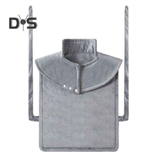 Электрическая грелка с автоматическим выключением, розетка 240 В, Великобритания, регулируемые кнопки, подогрев плеч, шеи, спины, 9 скоростей, регулировка температуры, управление одной кнопкой, грелка