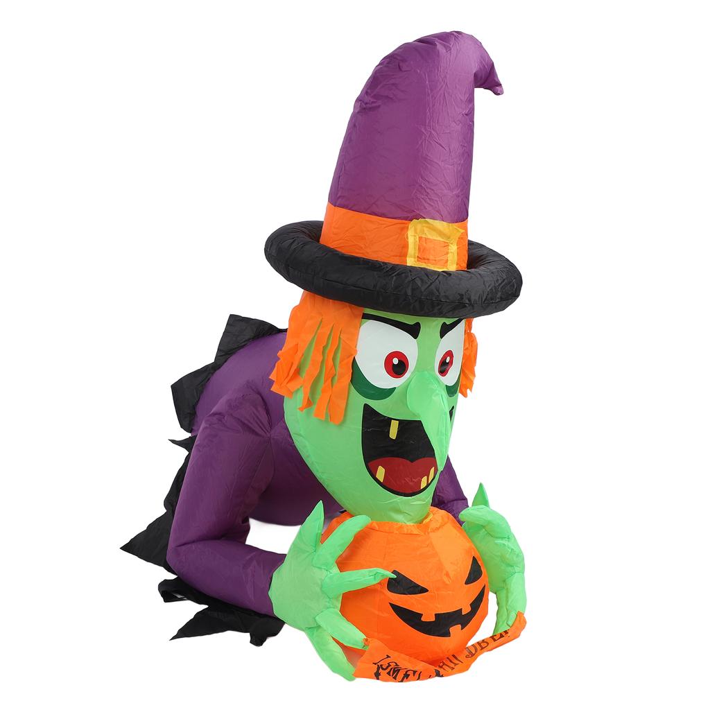 4.43 фута Ведьма вырвалась из окна надувное украшение встроенный светодиодный светильник реквизит для улицы взорвать sc