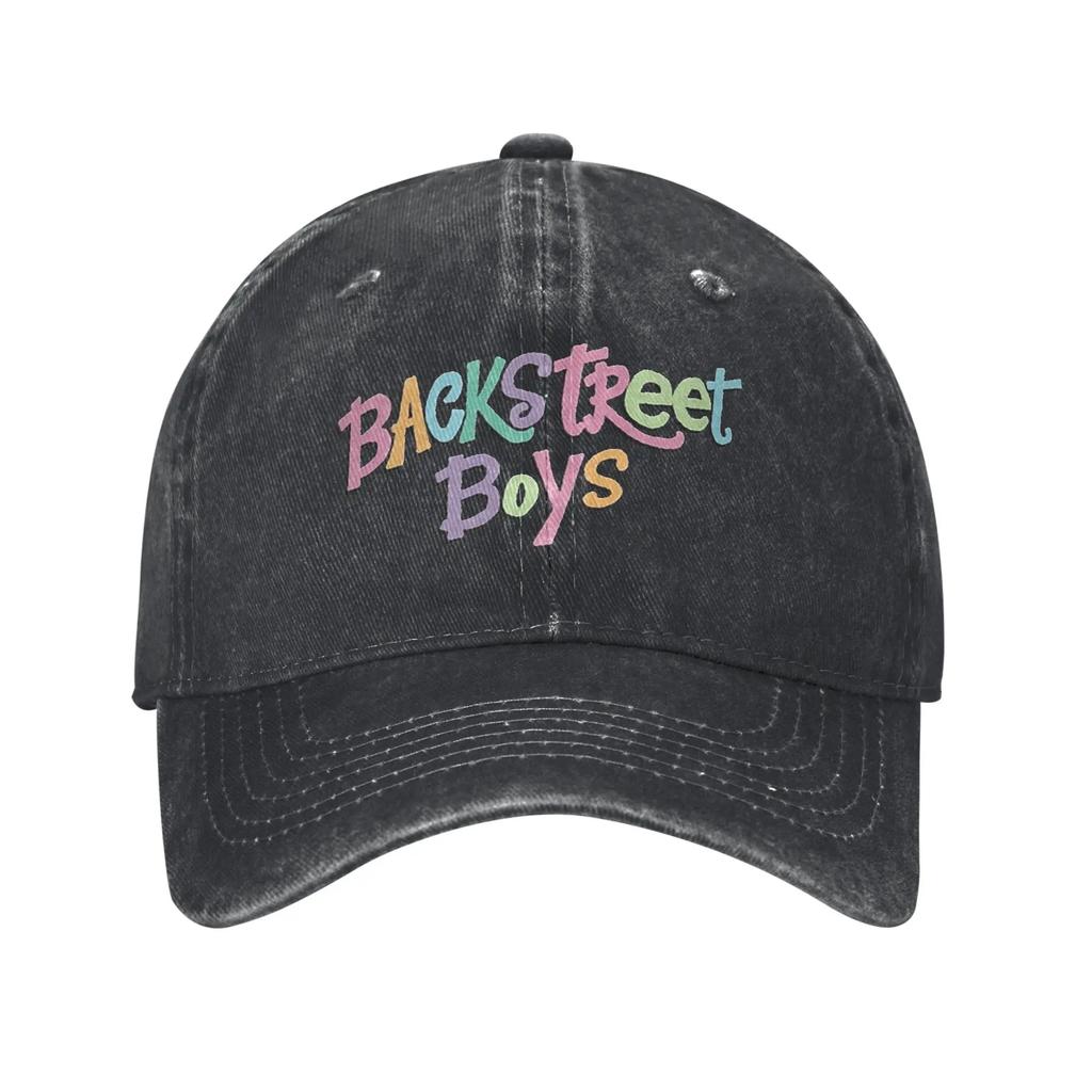 Кепки с логотипом Backstreet Boys BSB, винтажные потертые джинсовые, головные уборы для группы, унисекс, женские, для улицы, для бега, регулируемая посадка