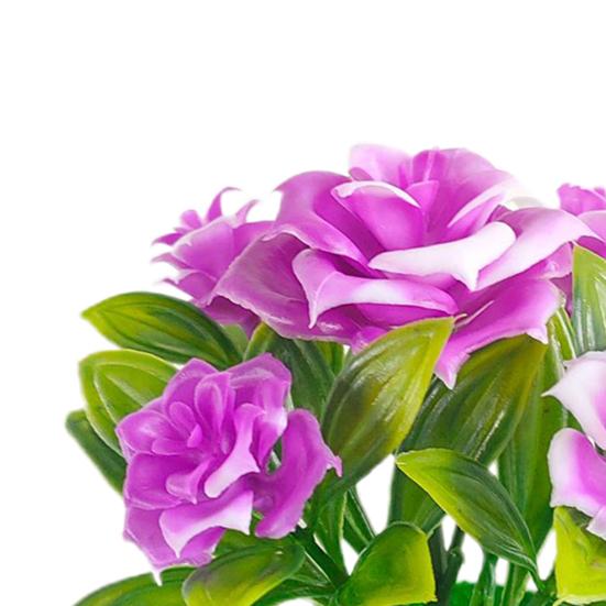 Цветочный горшок портативный для домашнего подарка Красивый цветочный горшок нетоксичный имитация цветочного сада