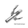 Grease Tool Coupler Detachable 690Bar Handheld Leakproof Rubber Sealing Ring Replacing M6/M8/M10/M12/M14 Nozzle Tools