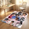 Personalized Crystal Velvet Carpet,Benson Boone Custom Printed Name, Plush Area Rug For Home Indoor Decor