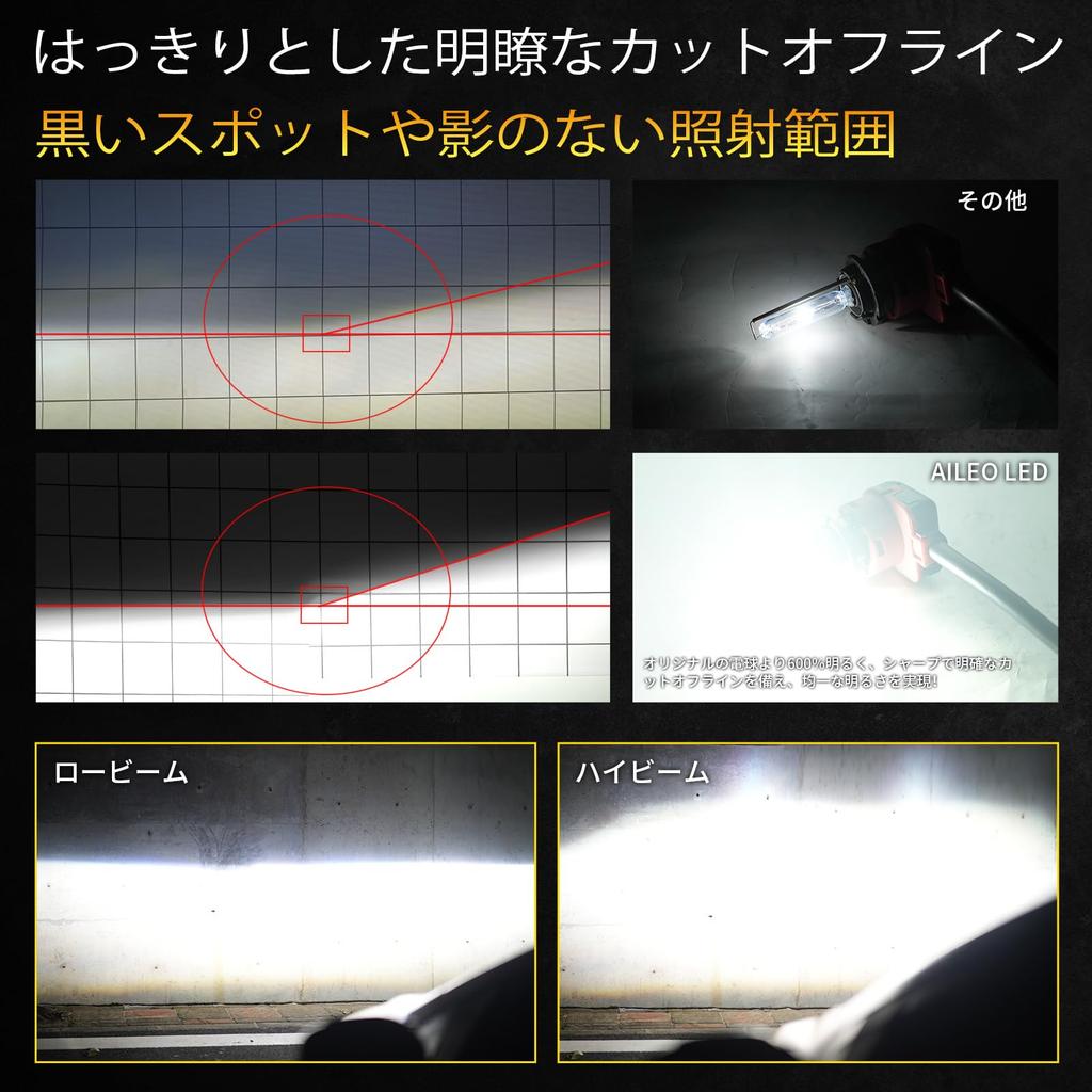 AILEO 3D D2s D2R LED Car Car 8 Высокая яркость Взрывоопасный автомобильный осмотр Светящийся цвет 6500K Нет дополнительных деталей Интегрированный Простой Plug Play Идеальный светодиод