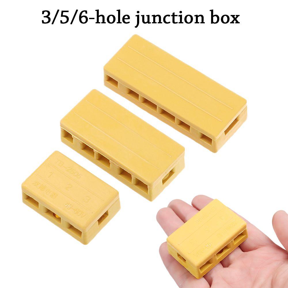Bike Battery Wire Connector Box Phase Box Insulation Junction Box Motor Controller Wire Connection