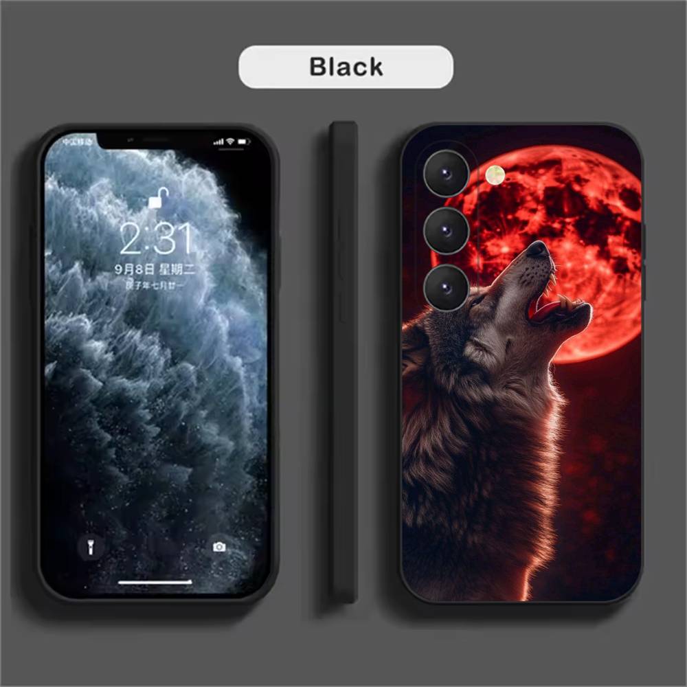 Чехол для телефона Волк Для Samsung Galaxy A52 A42 A32 A22 A12 A02S A72 A73 A51 A41 A31 A21S A71 A40 A30S A20S