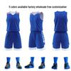 Quick-Drying Breathable Men's Custom Basketball Team Uniform