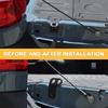 Black Steel Rear Tailgate Expansion Anchor For Ford Maverick +