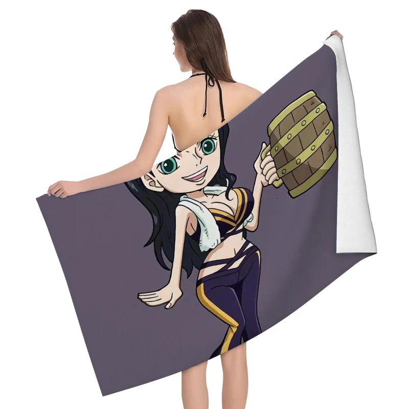 Anime Character Print Bath Towel Set - Soft Absorbent Towels for Fans, Vibrant Designs for Everyday Use and Comfort