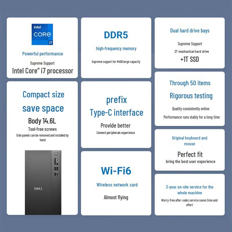 Dell Inspiron High-Performance Desktop PC (CN version)