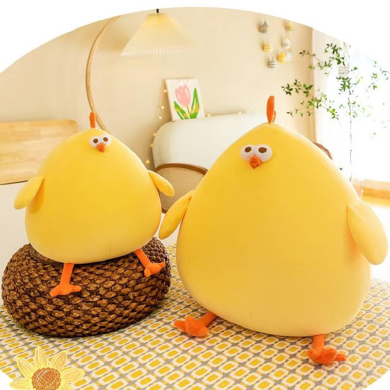 Miniso Мягкая плюшевая игрушка-подушка в виде цыпленка, мягкий и приятный компаньон для всех возрастов