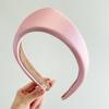 Simple Triangular Solid Color Headband Anti Slip Adult Wide Edge Headband For Girls Retro 2025  Hair Accessories Gift