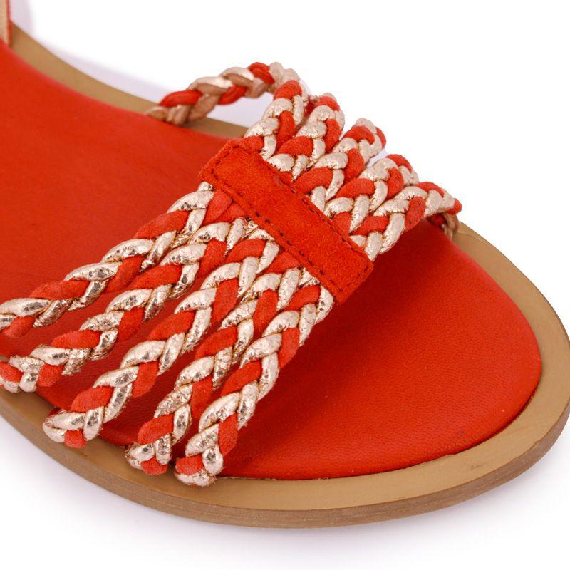 Женские плетеные сандалии Lanou на одном ремешке LES TROPEZIENNES от M.BELARBI