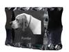 English Pointer I - crystal with a picture of a dog, glass statuette with a picture, unique frame with a picture from Art-Dog brand