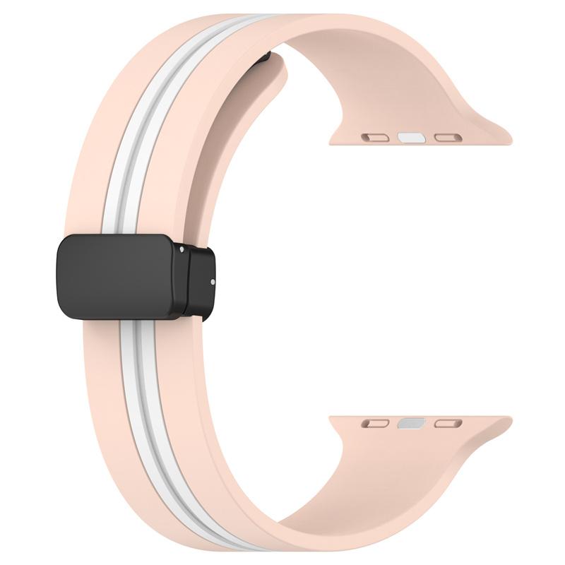 Силиконовый ремешок для iWatch Band 38 мм/40 мм/41 мм браслет серии 8 SE 7 6 5 4 3 2 1 SE Ultra Band