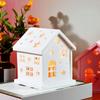 Рождественский Дом Любовь Силиконовые Формы для Основы Свечи DIY Гипсовый Декоративный Подсвечник Ремесло из Смолы для Домашнего Настольного Украшения