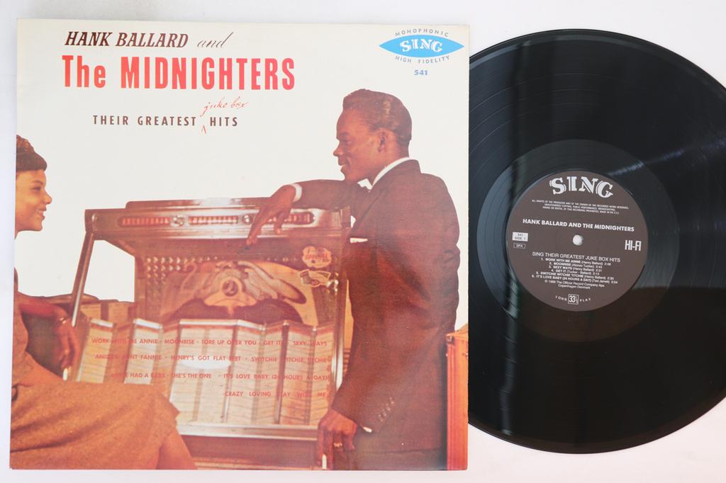 Виниловая пластинка HANK BALLARD - Their Greatest Juke Box Hits 541 KING 1958 Дания Соул/Фанк Б/у