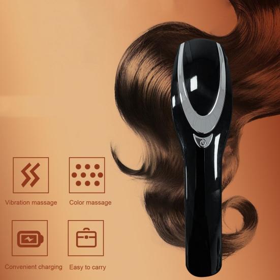 Электрическая расческа для роста волос Профессиональный массажер для кожи головы Терапия красным и синим светом для волос