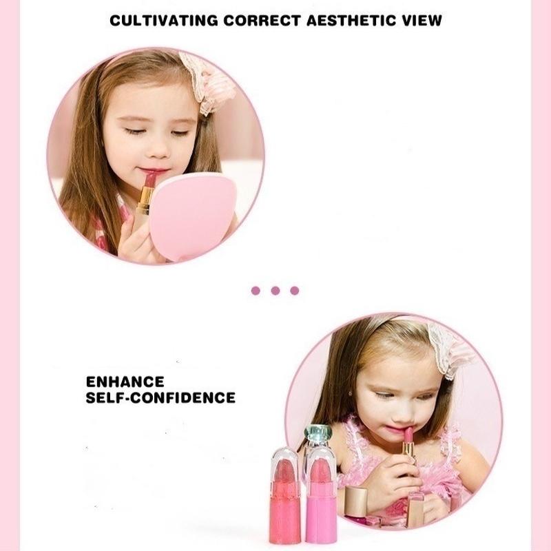 Детский набор косметики, очищающий лак для ногтей, макияж, игровой домик принцессы, игрушки для девочек, праздничные подарки