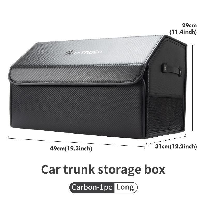 Large Capacity Car Trunk Folding Multi-Purpose Storage Box For Citroen C5 C1 C2 C6 C4L DS3 DS4 DS5 C-Elysee Grand Berlingo ajz256