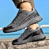 Super Lightweight Dark Men's Running Shoes Summer Chunky Mens Running Sneakers Men's Summer Sports Trnis Sapatenis Real