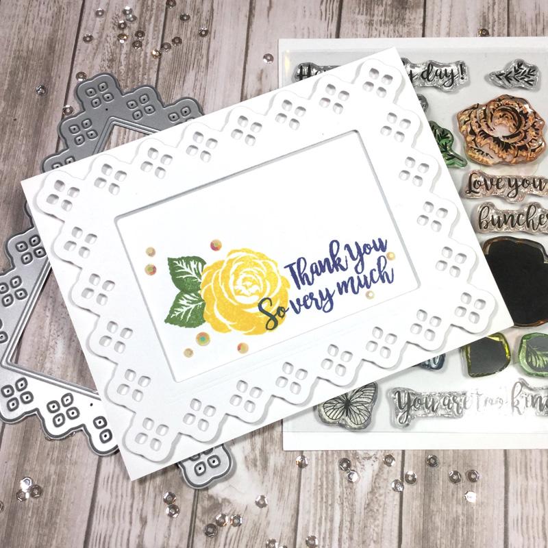 Кружево с люверсами, прямоугольник, трафареты для резки металла, самодельные скрапбукинговые фотоальбомы, бумажные открытки, декоративные