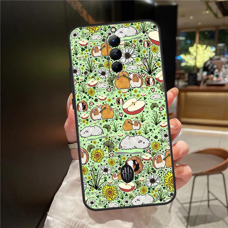 Cute Cartoon Guinea Pig Case For ZTE Nubia Red Magic 8 Pro 8S Pro Plus RedMagic 9 Pro Plus 6 7 6S 7S 6R 5S 5G Cover