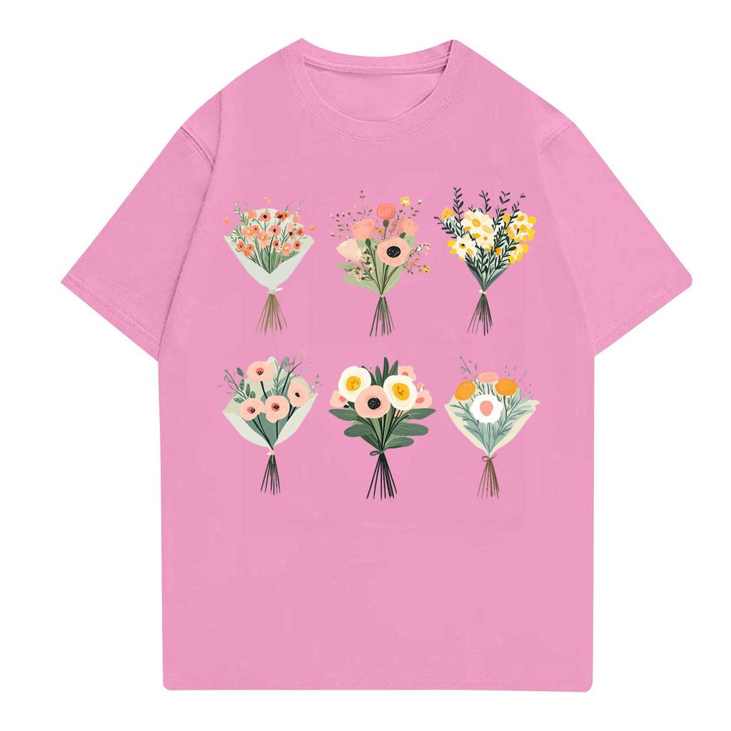 Женская мода повседневная футболка с круглым вырезом и короткими рукавами, топ, футболка, топ