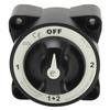 Marine Battery Cut Off Switch 350A Heavy Duty 4 Position Battery Disconnect Switch for RV Yacht 32V