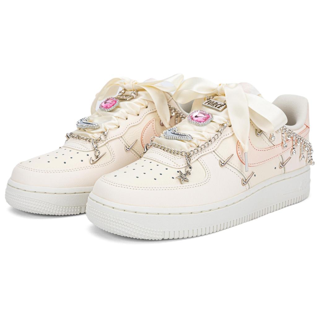 Nike Кроссовки Air Force 1 Low top для скейтбординга Женские Белые FV8110-181(Команда18-)