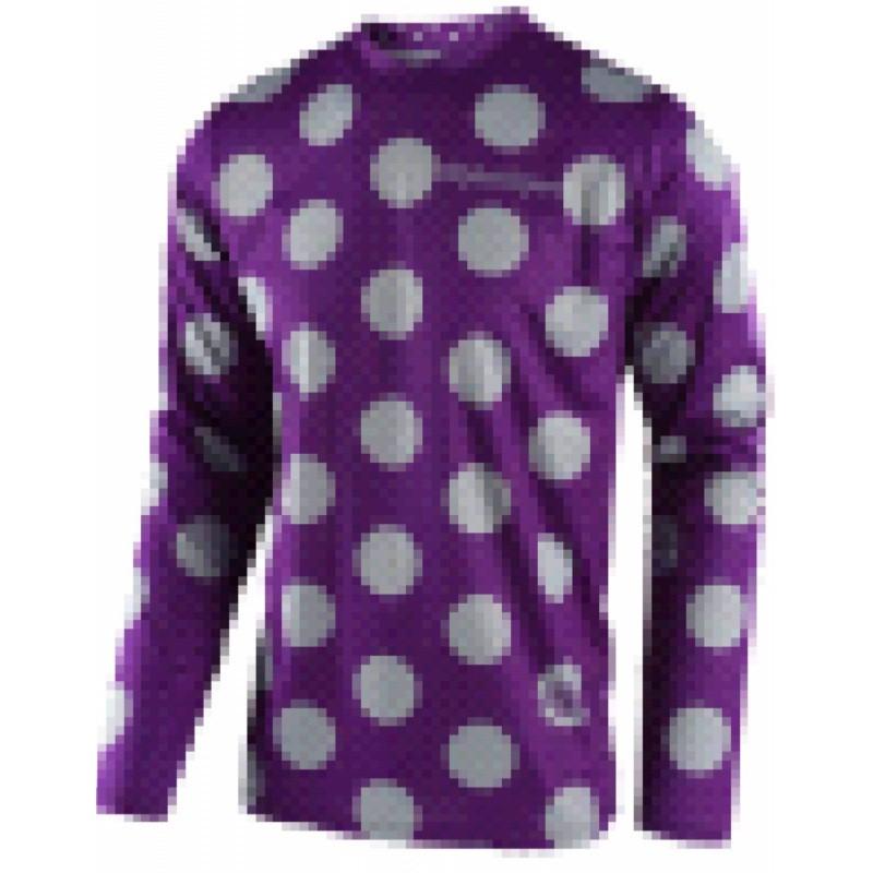 Kids Mountain Bike Downhill Jersey Long Sleeve Quick-Dry Breathable Cycling Top Boys Girls