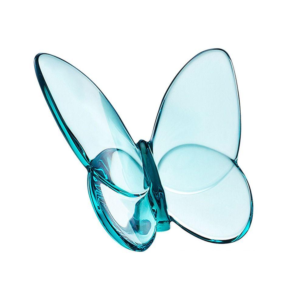 Multiple Color Crystal Butterfly Figurines Super Winkling Clear Crystal Flying Butterfly Collectible Vivid Home Decor