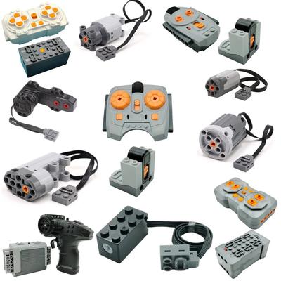 Технические электронные строительные блоки MOC Refit Accessories Микромотор RC Power Functions Parts Творческие DIY Car Bricks Детские игрушки