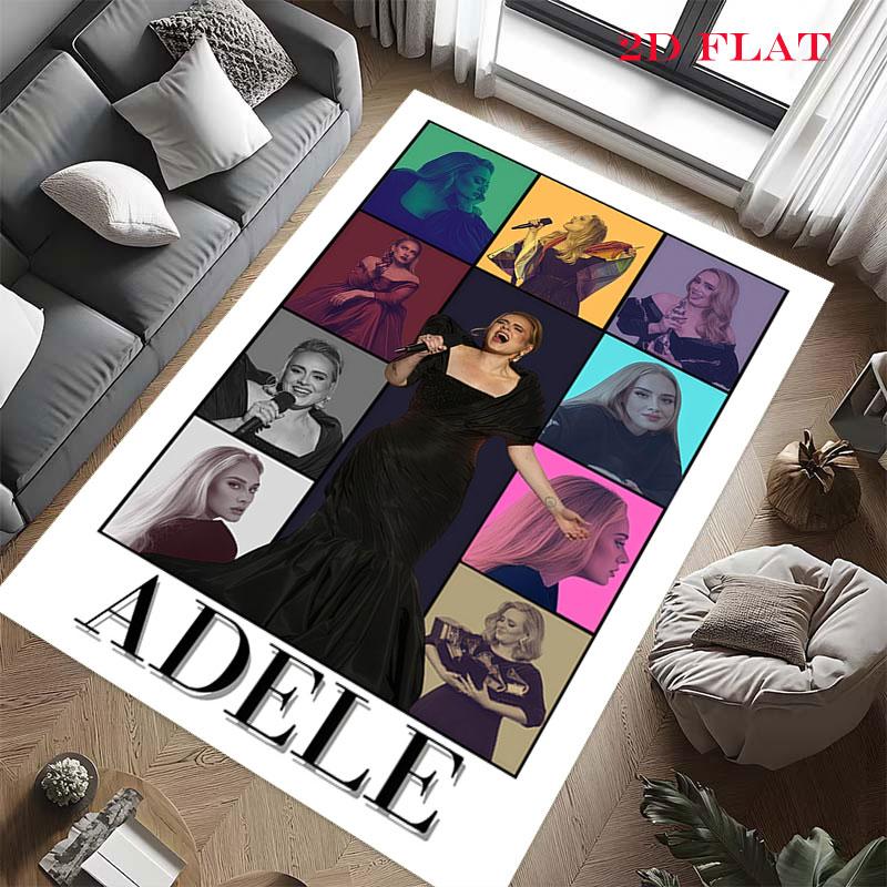 Adele Heart Carpet Rug for Living Room Bedroom Home Sofa Decoration,Kids play Nonslip Floor Mat