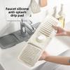 Silicone Drain Pad, Faucet Drain Pad, Kitchen Countertop Sink Drain and Splash-proof Wonder