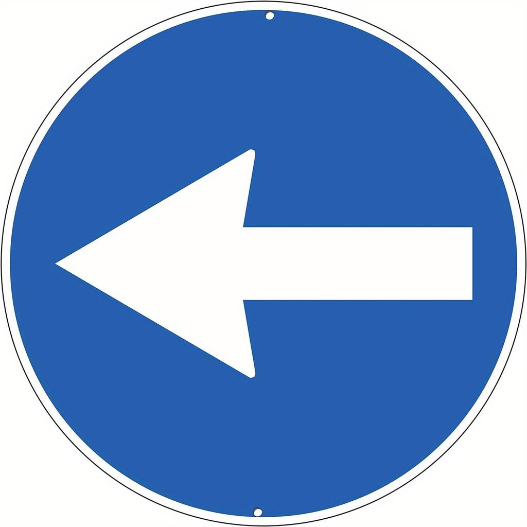 1 шт. 2d плоский деревянный предупреждающий знак - 20 см, несколько узоров на выбор, предупреждающий знак, простой в установке, водонепроницаемый, круглый