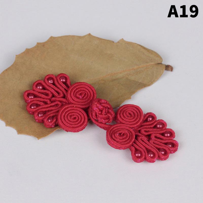 10 шт. нейлоновых пуговиц, китайские пуговицы с узлом, китайские пуговицы ручной работы для костюма «чонсам» в стиле Тан, застежки-узлы