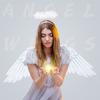 Non-Woven Fabric Angel Wing Halloween Costume Festive Party Cosplay