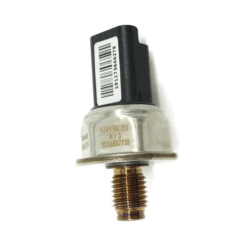 Original Fuel Rail Pressure Sensor For Citroen Berlingo Dispatch C3 C4 C5 For Fiat Scudo 9658227880 55PP06-03