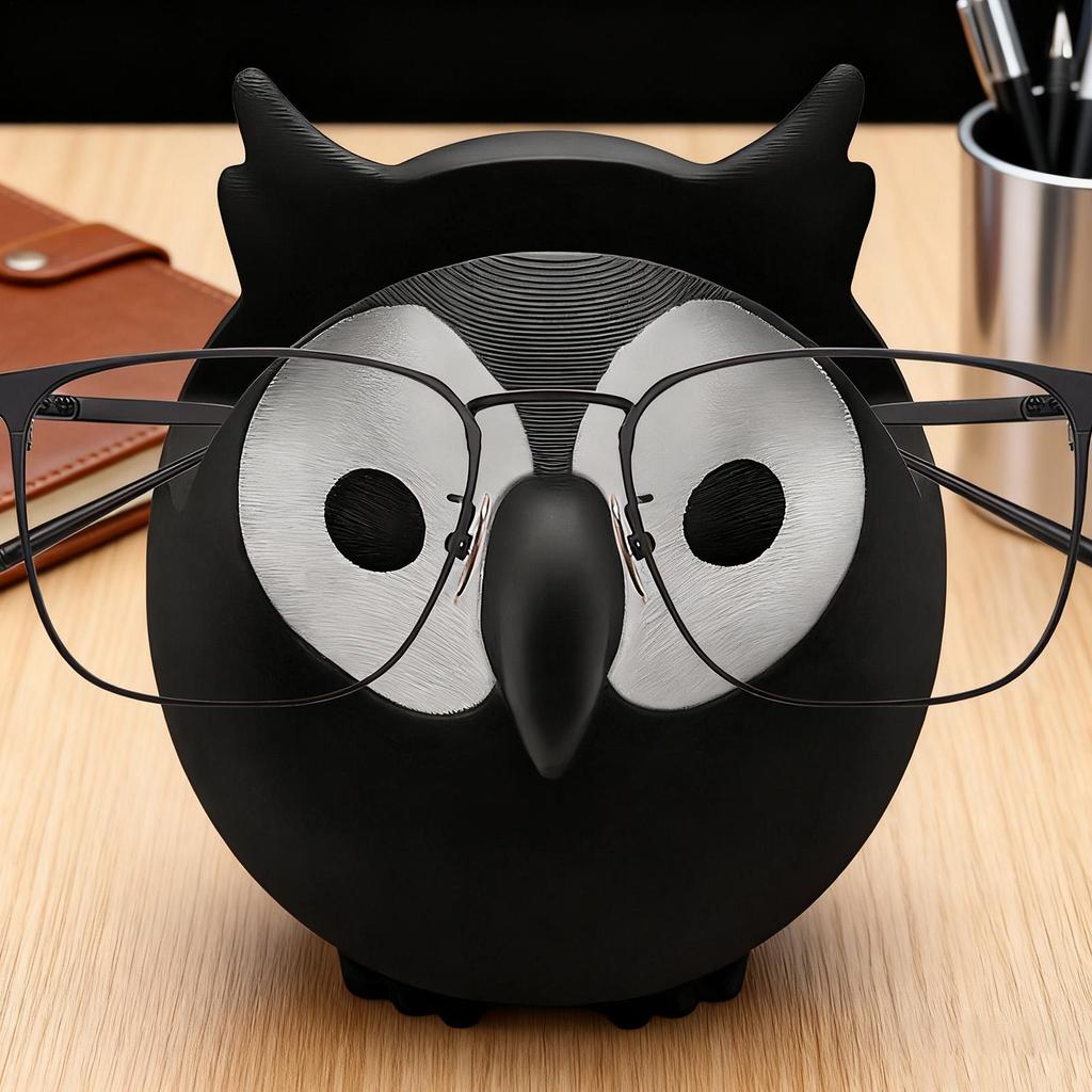 Glasses Stand 3D Printing Eyewear Decoration Cute Animals Shaped Spectacles Holder Shelf for Kids Friends Home Bedside Desk