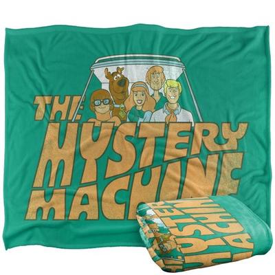 Плед с групповым фото Загадочной машины