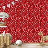 Red Animal Skin Wallpaper Red and Coral 50x1000